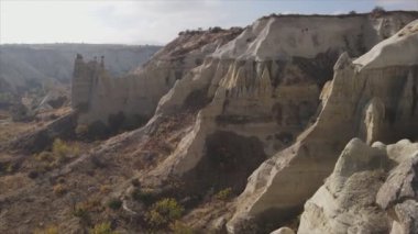 Bu video Türkiye 'nin Kapadokya kentinin 8K çözünürlükteki hava görüntüsünü gösteriyor.