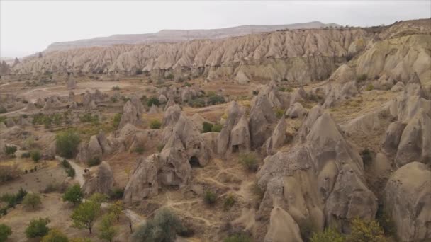 Cette Vidéo Montre Une Vue Aérienne Cappadoce Turquie Résolution — Video