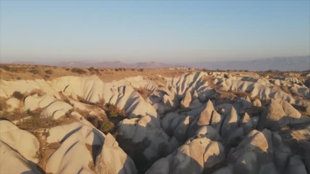 Questo Video Mostra Una Visione Aerea Della Cappadocia Turchia Risoluzione — Video Stock