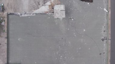 Bu video, Ukrayna 'daki savaşın sonucunu gösteriyor. Borodyanka, Bucha' da 8K çözünürlüklü bir yerleşim yeri.