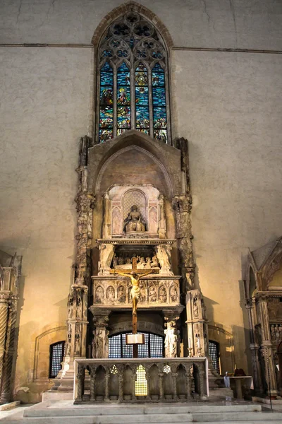 Italy - NAPOLI - The Church of Santa Chiara — Stock Photo, Image