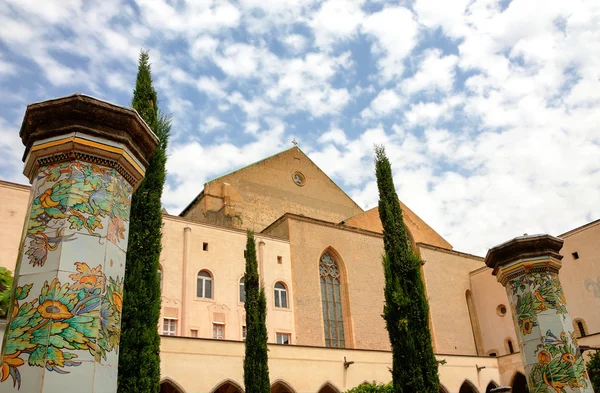Napoli - Chiostro di Santa Chiara (Santa Chiara Müzesi karmaşık)
