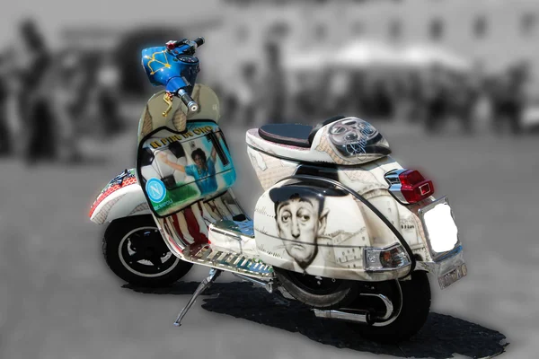 eski İtalyan moto - vespa