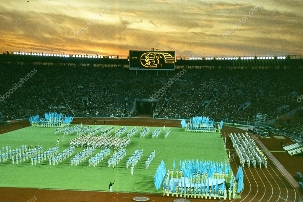 Olympische Spiele in Moskau, Russland 1980. — Redaktionelles Stockfoto