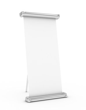 rulo kadar standı 3d render izole