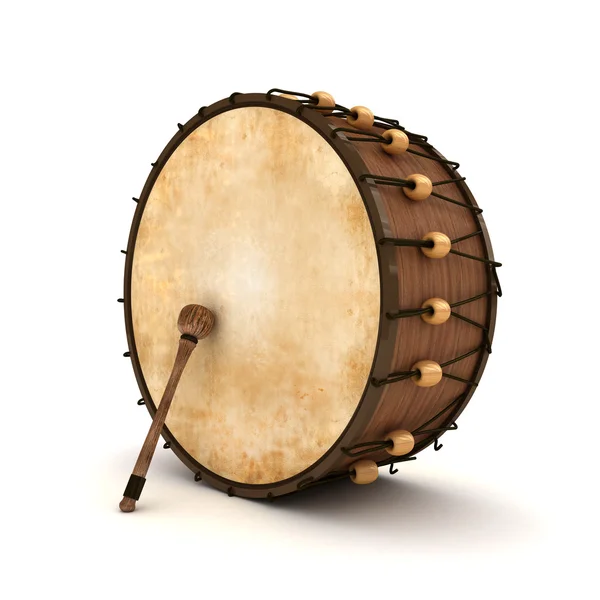 Ramadan drum 3D Rendered Isolated — Stock Photo, Image