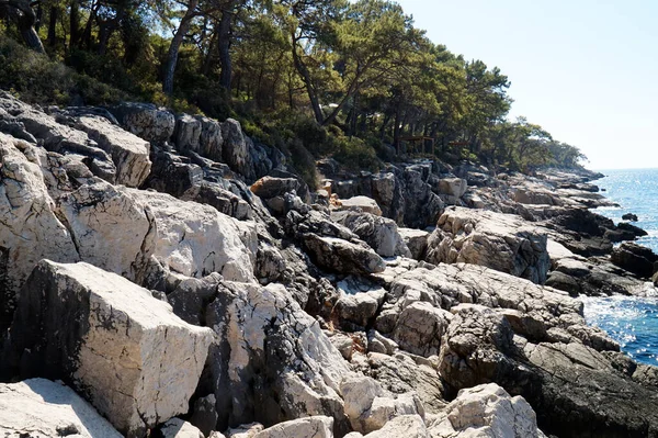 Vue Des Paysages Côte Sud Turquie Long Sentier Lycien — Photo