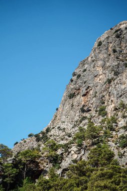 Türkiye 'nin güneyindeki Taurus Dağlarının manzara ve kayaları.