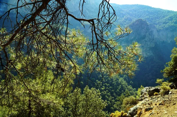 Türkiye Nin Güneyindeki Taurus Dağlarının Manzara Kayaları — Stok fotoğraf
