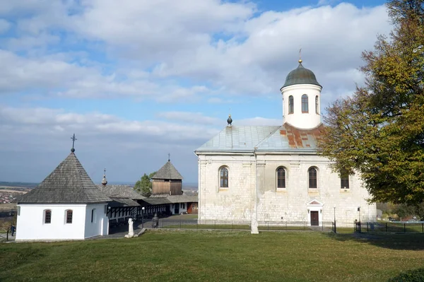 Een Van Orthodoxe Kerken Uitlopers Van Karpaten West Oekraïne — Stockfoto