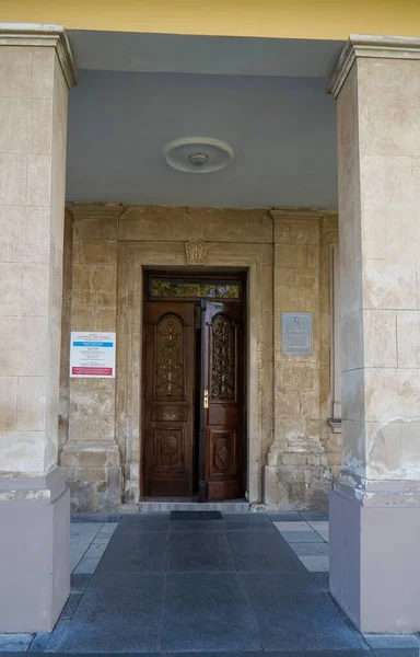 西乌克兰博物馆的入口门 — 图库照片