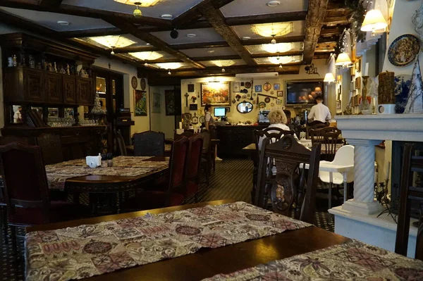 Karpatlar 'daki otellerden birinin içinde..