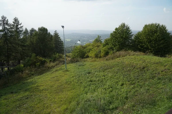 Panorama Der Stadt Przemysl Polen Blick Von Oben — Stockfoto