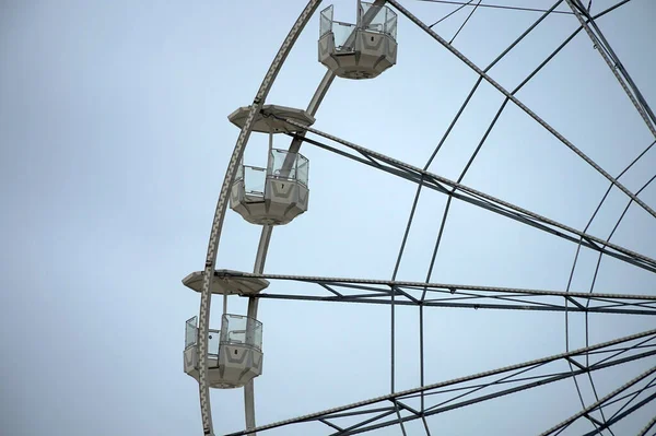 Grande Roue Sur Front Mer Gdynia Pologne — Photo