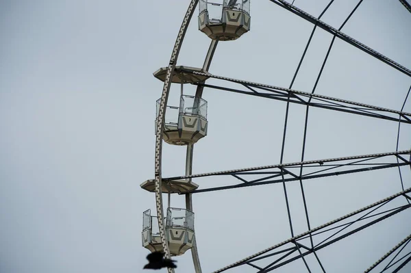 Ferris Wheel Cabins Seafront — Stock Photo, Image