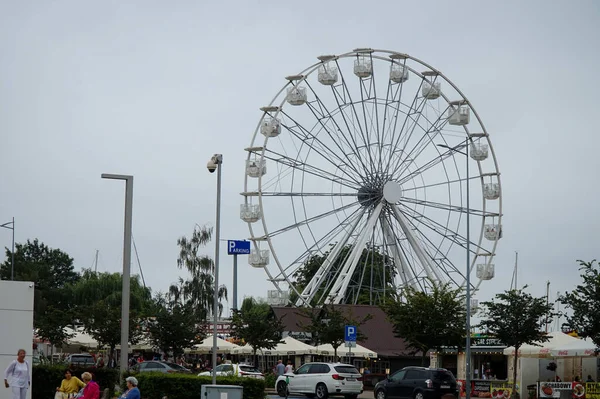 Ferris Wheel Waterfront Gdynia Poland — Stock Photo, Image