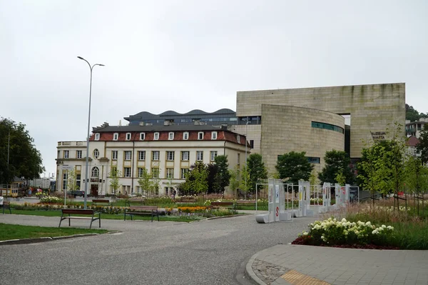 European Council Park Gdynia Poland — Stock Photo, Image