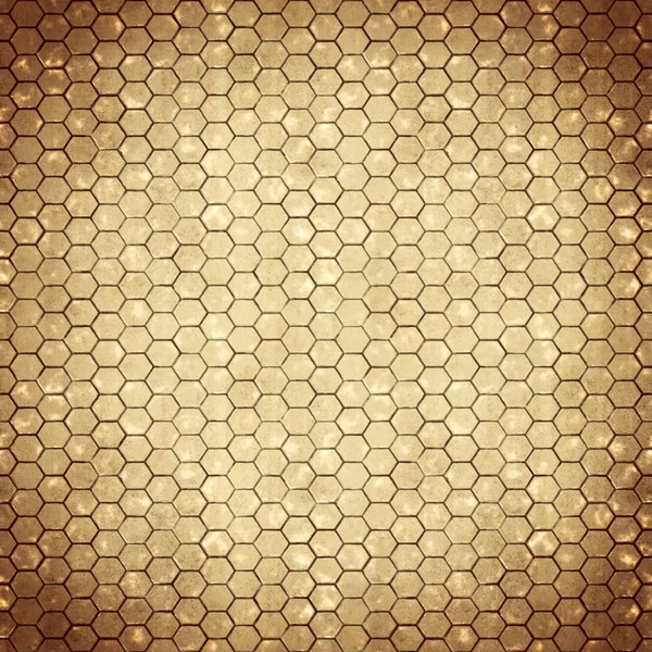 Seamless Hexagon Brick Texture — Stock Photo, Image