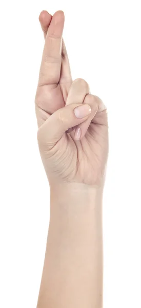 el - sağ el parmak çarpı işareti