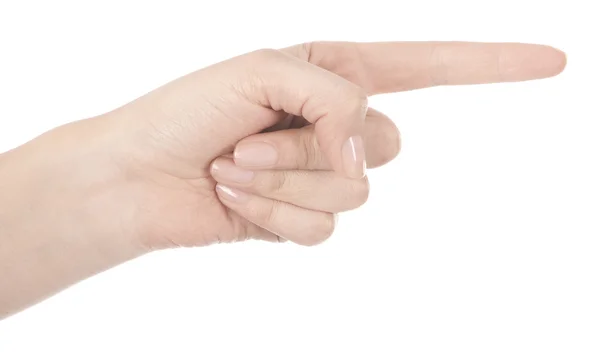 Pointing Finger — Stock Photo, Image
