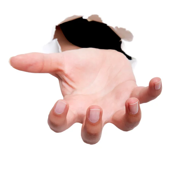 Hand auf — Stockfoto