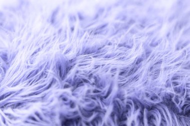 2022 'nin rengi, çok Peri. Üst görünüm yumuşacık yün doku örneği. Moda güzelliği, moda ve modern tasarım konsepti.