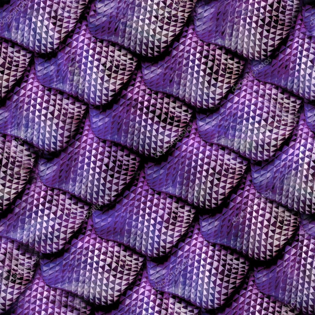 Seamless texture of dragon scales, reptile skin, 3d illustration Stock  Illustration