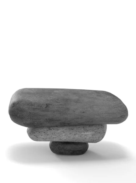 Podium, stone table, chair — Stock Photo, Image