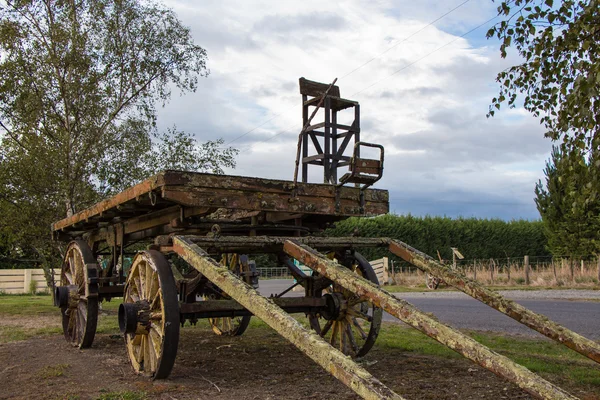 Wagon Drivers Seat — Stock Photo, Image