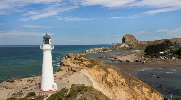 Castlepoint маяк — стокове фото