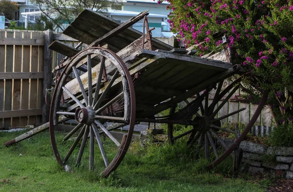 Trädgård vagn — Stockfoto