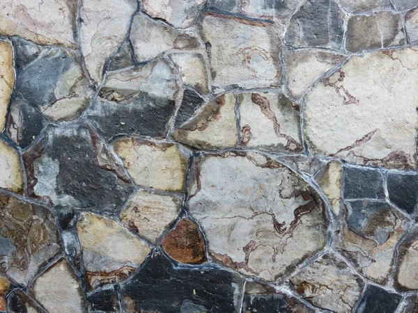 Плоская каменная стена — стоковое фото