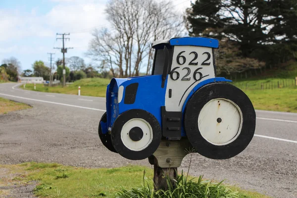 Tractor Letterbox — Stock Photo, Image
