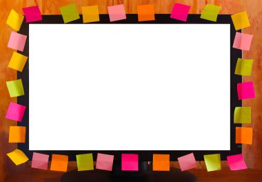 Yapışkan notlar ekran