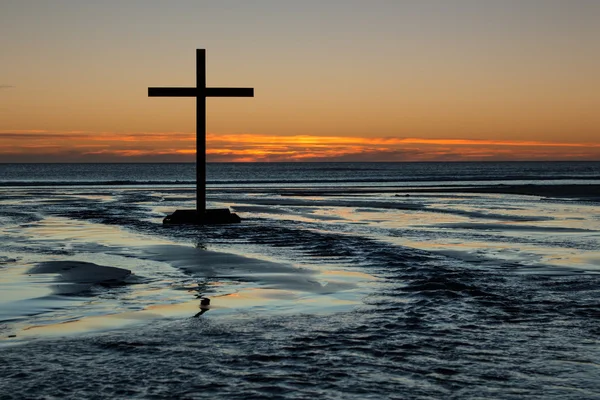 Cross Of Flowing Waters — Stock Photo, Image