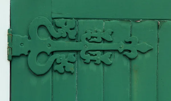 Dobradiça da porta velha — Fotografia de Stock