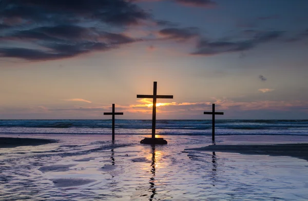 Cruces de aguas fluidas — Foto de Stock