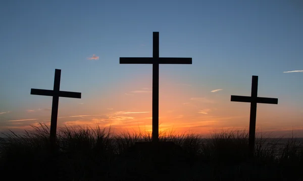 Crosses Of Calvary — Stock Photo, Image