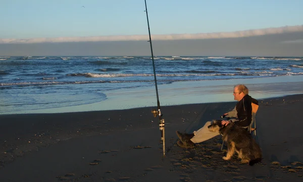 Beach Fishing — Stock Photo, Image