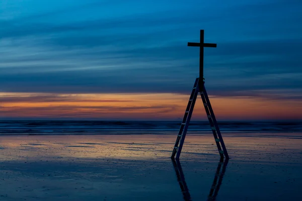 Cross Ladder — Stock Photo, Image