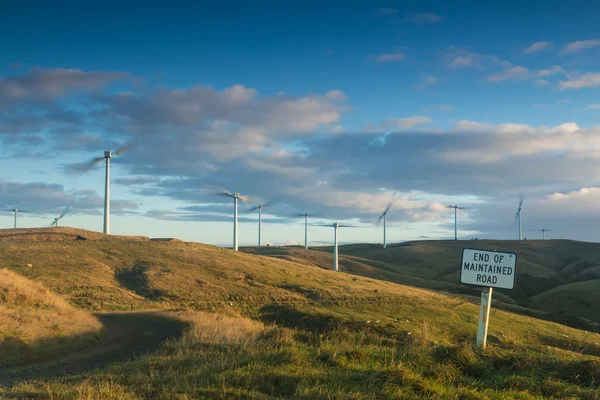 End Of Maintained Road — Stock Photo, Image