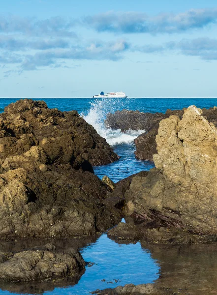 Mar rocoso — Foto de Stock