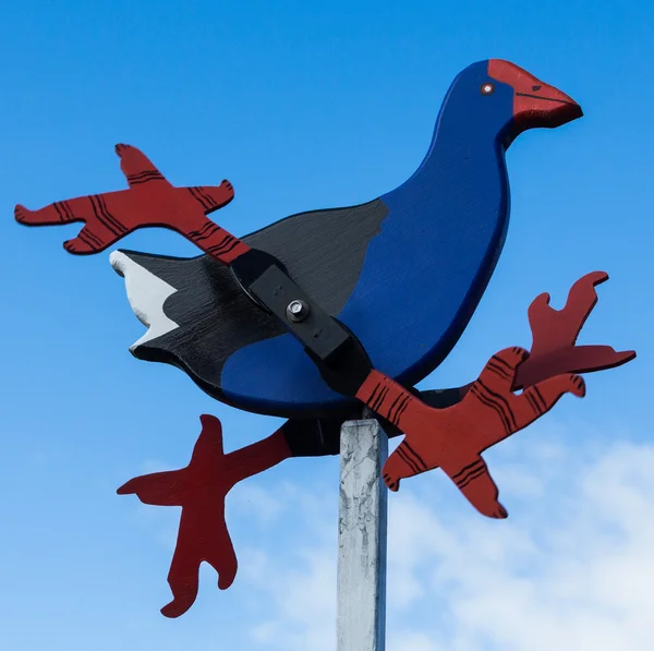 Уоден Ветер птица — стоковое фото
