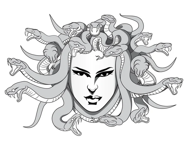 Medusa vector Vector Graphics