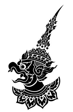 Garuda, vettore protettivo uccello del re