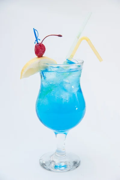 Blue Hawaiian Lagoon Cocktail — Stok fotoğraf