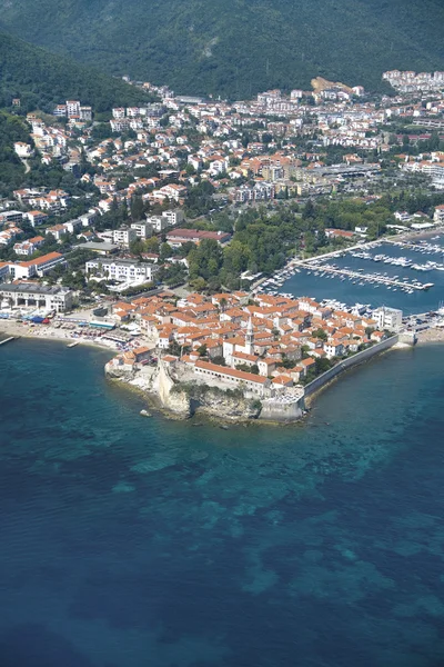 Budva, touristisches ziel in montenegro — Stockfoto