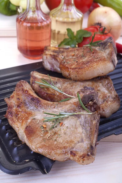 Pork chops — Stock Photo, Image