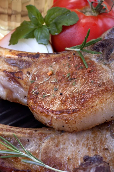 Pork chops — Stock Photo, Image