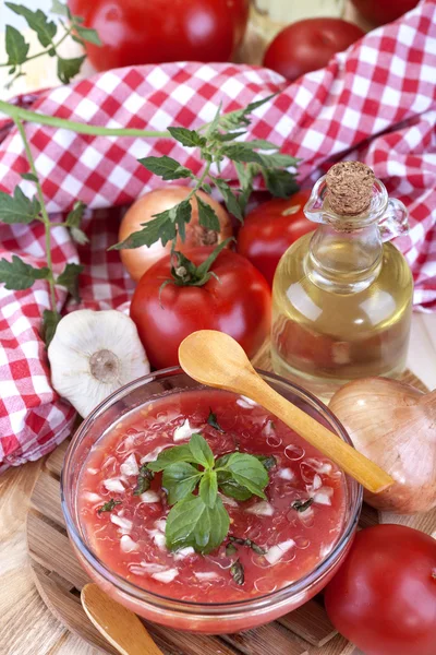 Tomatensalat — Stockfoto